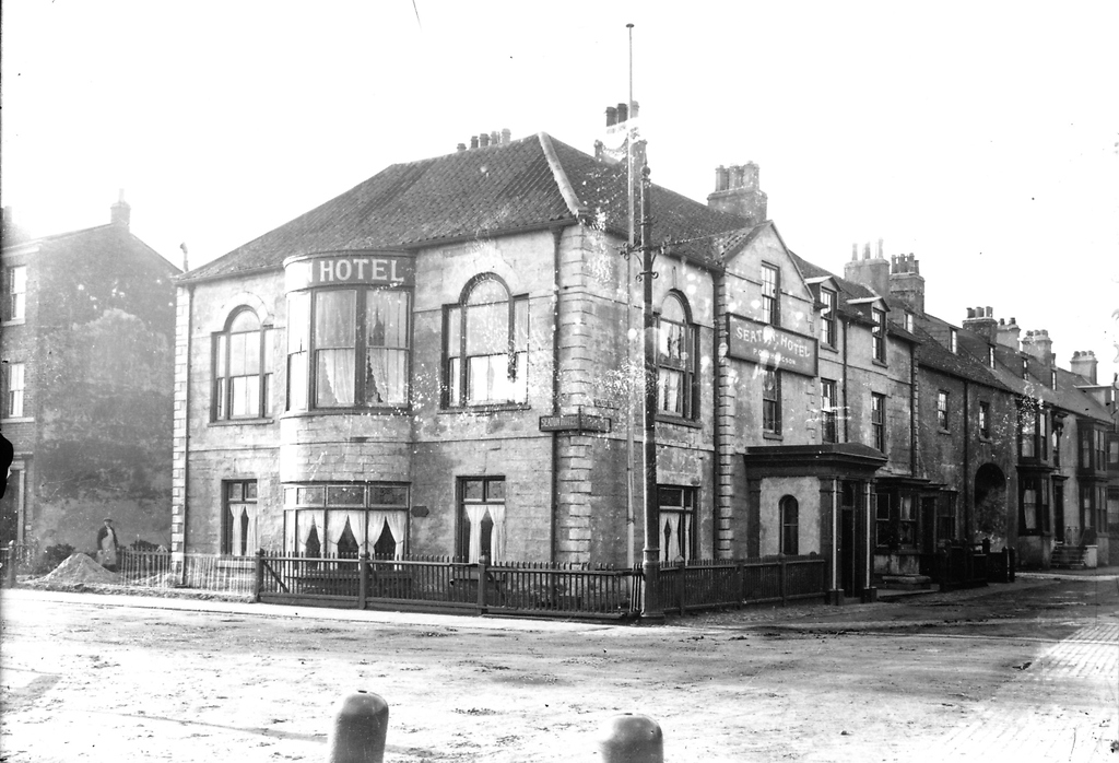 Hartlepool History Then Now Seaton Hotel 1902